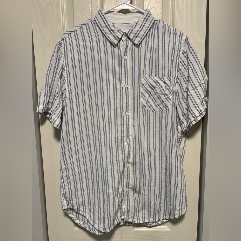 Paper Denim & Cloth Mens Large Button Down Shirt